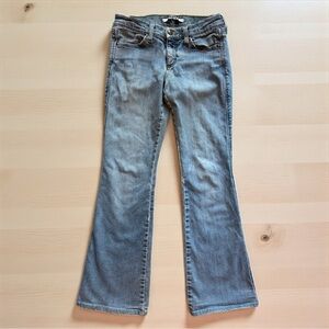 Mavi Marie Y2K Flare Jeans Sexy Low Rise Slim Bootcut Size 26 (Est.)